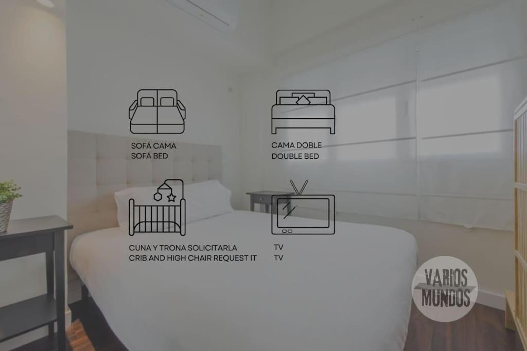 Super Cool Apt Para 4Pax En Plaza De Chueca Madrid Exterior foto